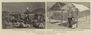 With the British Garrison at Suakim by Charles Edwin Fripp